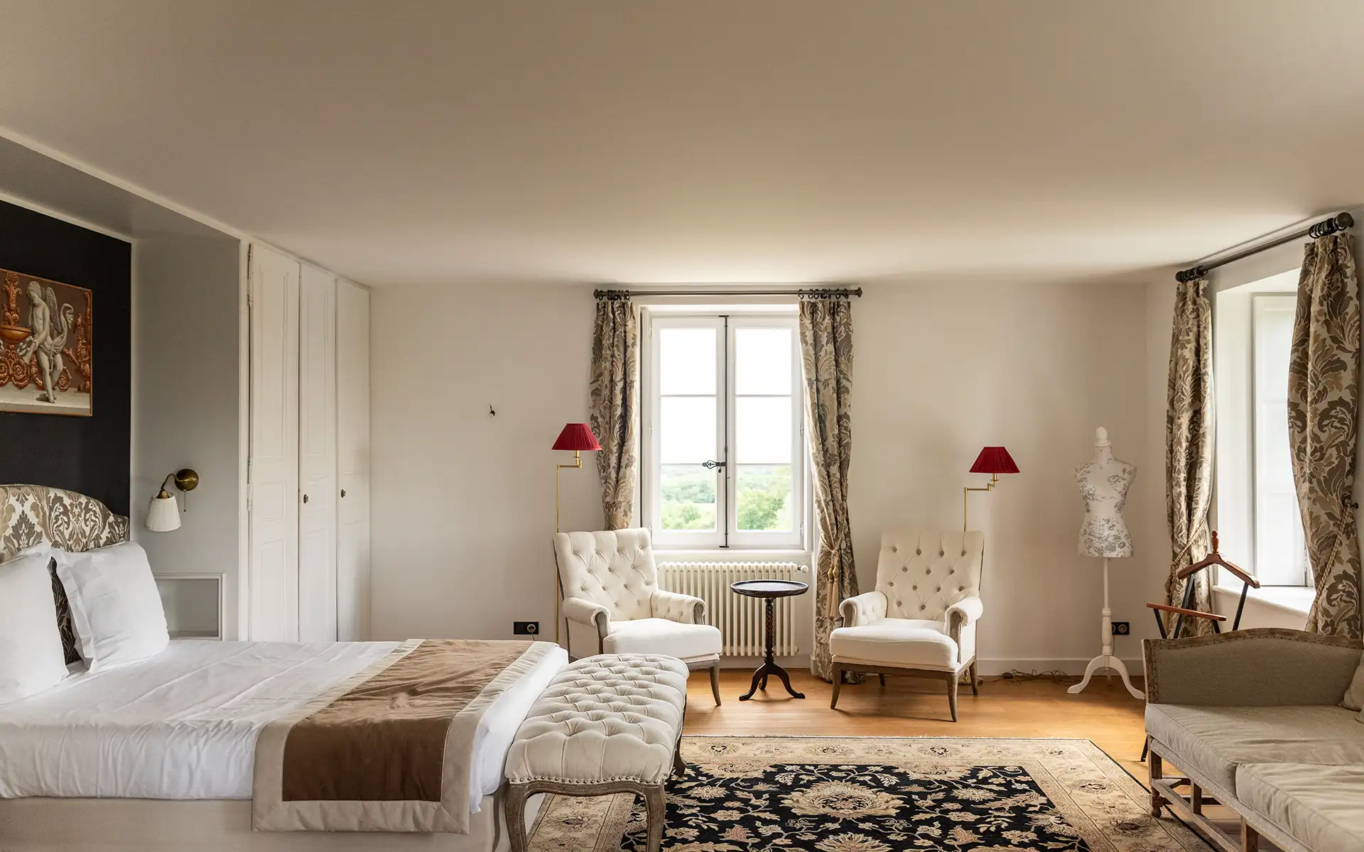 Chambre double du Domaine Morgon La Javernière